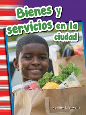 cover image of Bienes y servicios en la ciudad Read-along eBook
